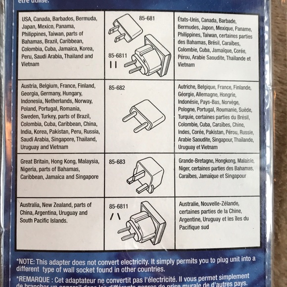 Travel Adapter Plug ‼️ - Picture 2 of 3